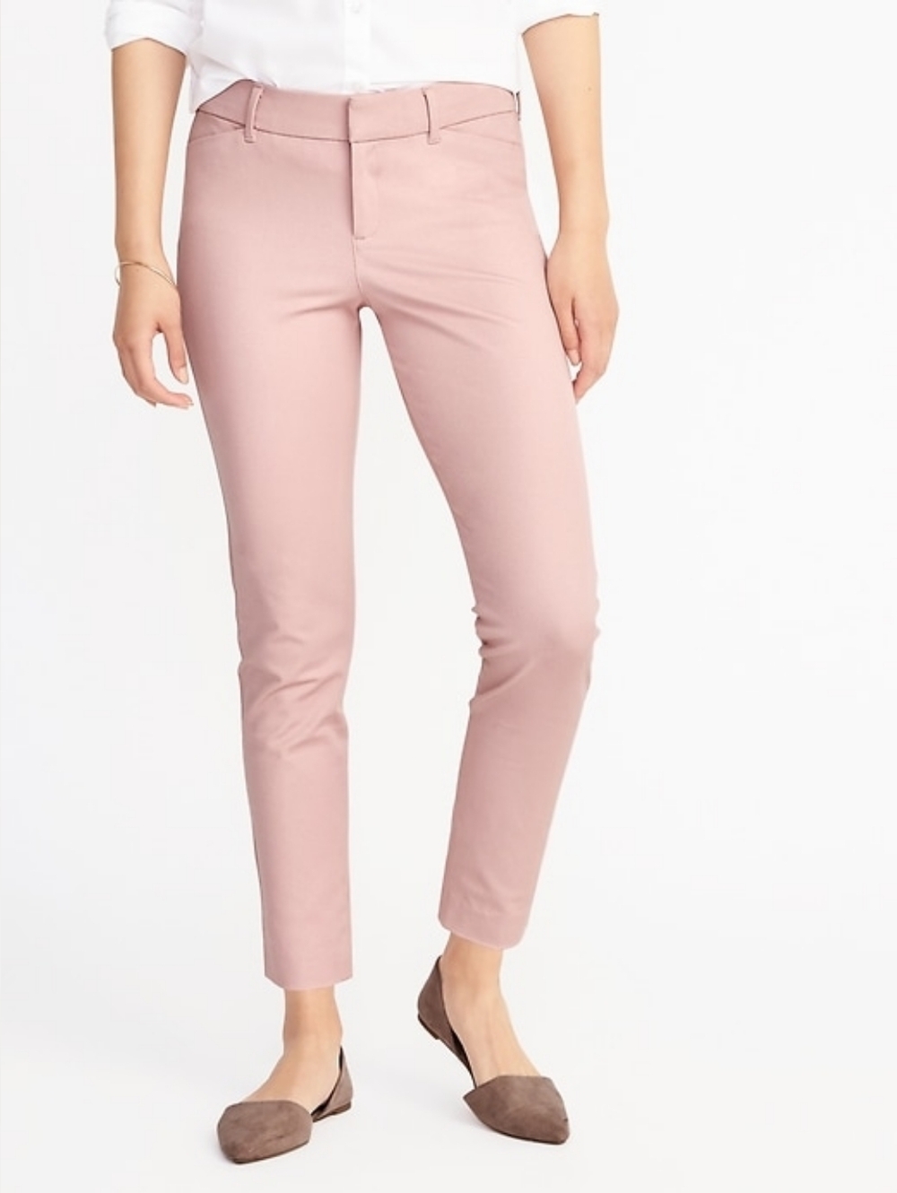 Blush Pink Pixie Pants, Plus Size 18